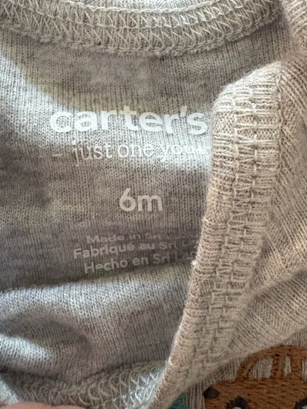 Carter's Baby Boy 3-Pc Set, Cars-Light Gray & White Shirt, Onesie, Pants-6 Month - Picture 7 of 9